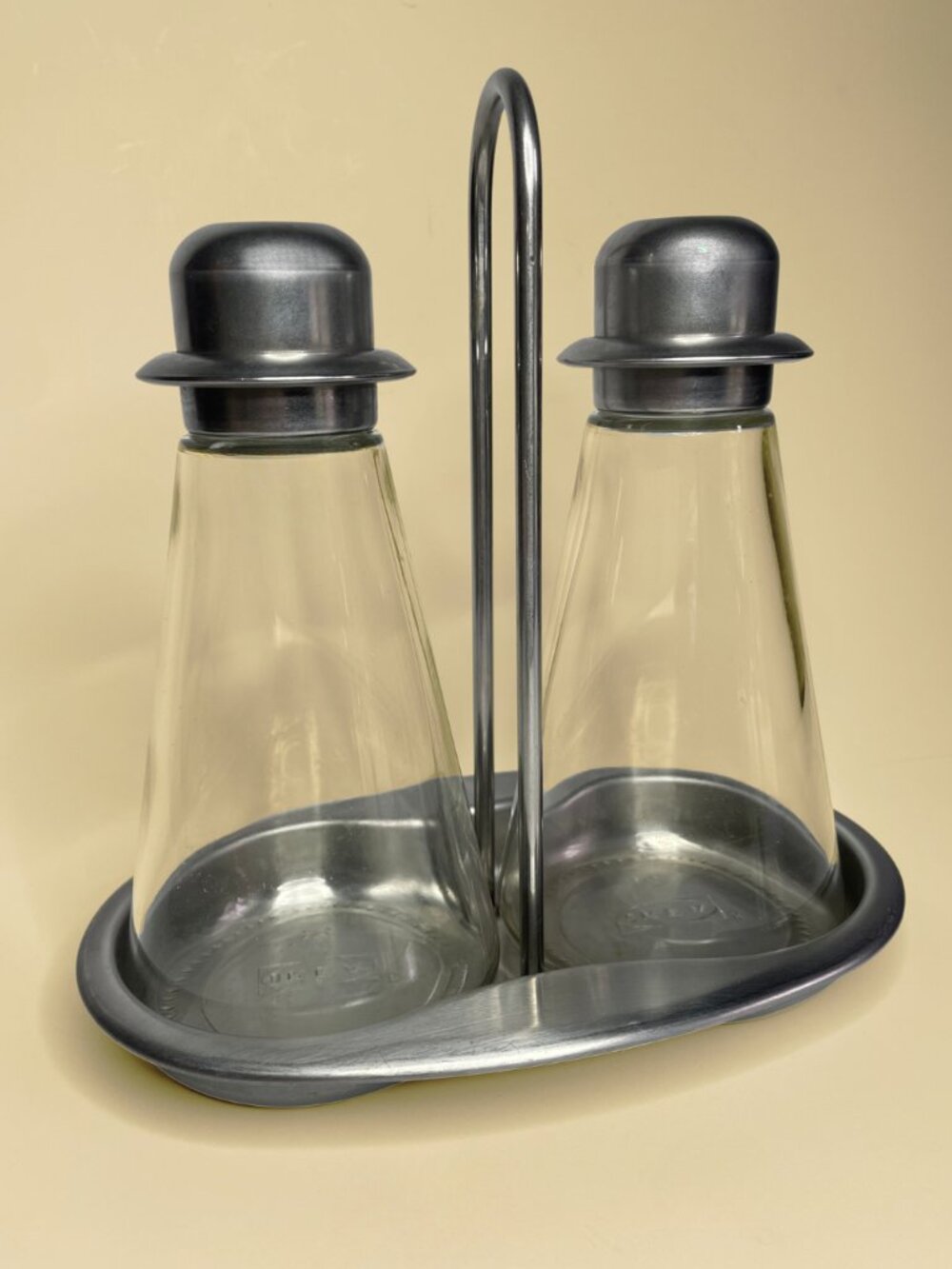 Vintage 1990s IKEA Hatt Oil and Vinegar Cruet Set
